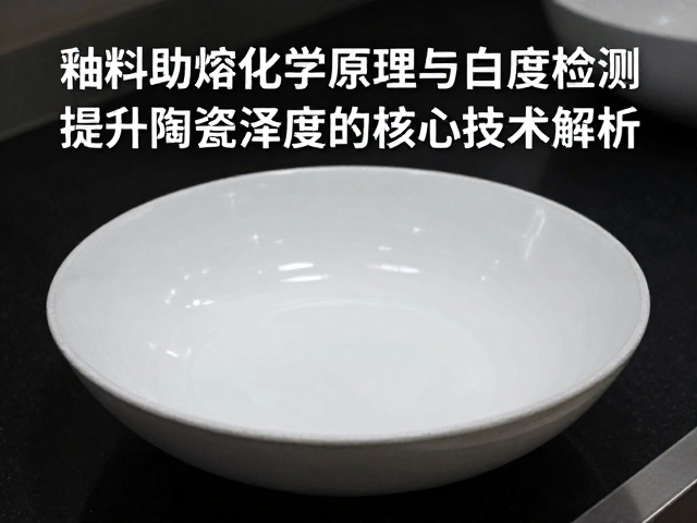 釉料助熔化学原理与白度检测,提升陶瓷光泽度的核心技术解析