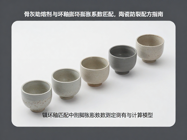 骨灰助熔剂与坯釉膨胀系数匹配，陶瓷防裂配方指南