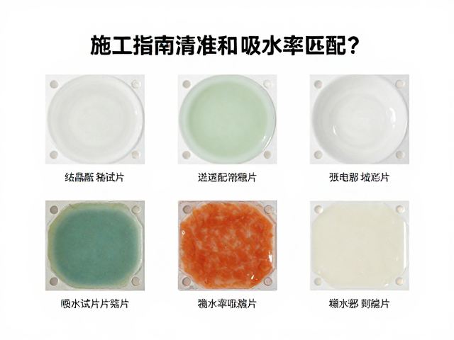 结晶釉施工指南，如何通过小样试片精准计算吸水率匹配？