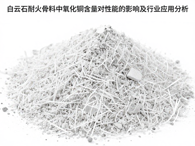 白云石耐火骨料中氧化铜含量对性能的影响及行业应用分析