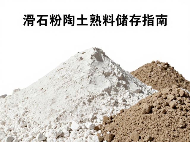 滑石粉与陶土熟料储存指南，避免阳光直晒防变质