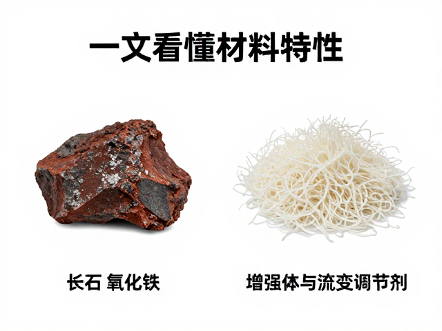 长石、氧化铁、纸浆纤维的作用与区别，一文看懂材料特性
