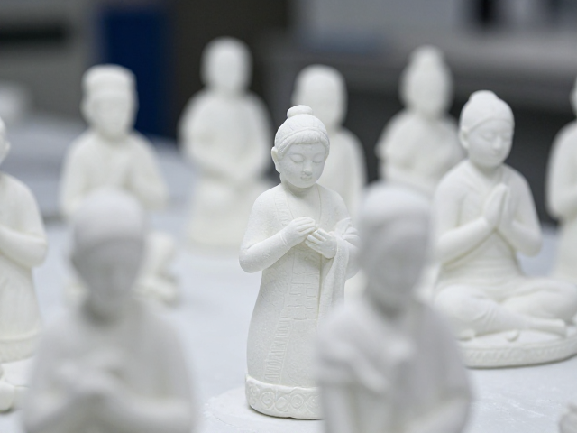 羧甲基纤维素在氧化铝雕塑摆件中的应用与工艺解析