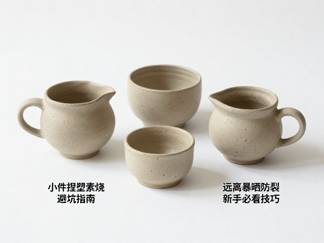 小件捏塑素烧避坑指南，远离暴晒防裂，新手必看技巧