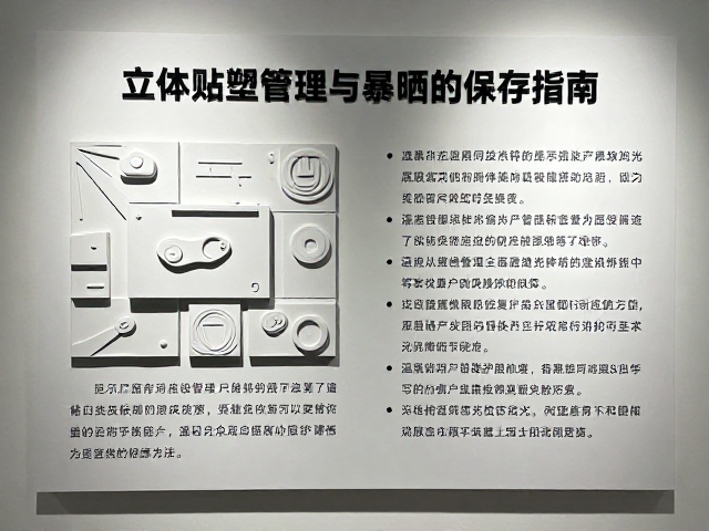 立体贴塑技法在主题展陈中的应用，远离强光暴晒的保存指南