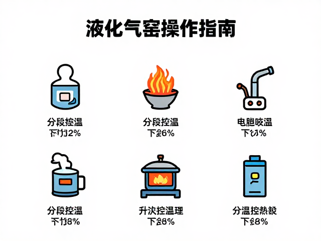 液化气窑操作指南，分段控温与电阻丝加热技巧