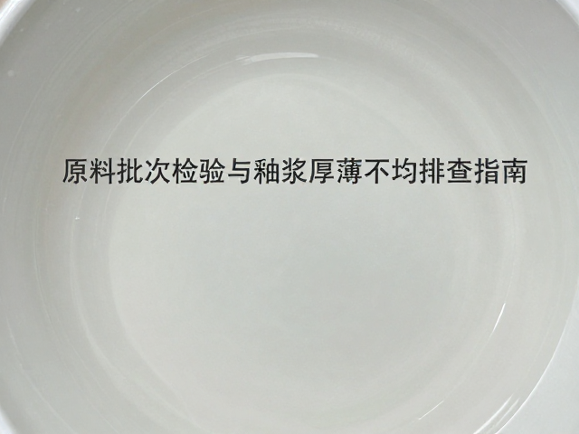 釉面气泡缺陷怎么解？原料批次检验与釉浆厚薄不均排查指南