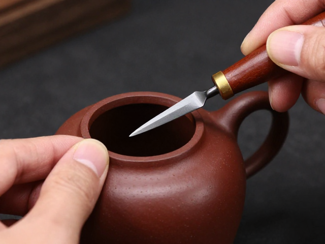 宜兴紫砂工具，弧形雕刻刀花器造型技巧与选购指南