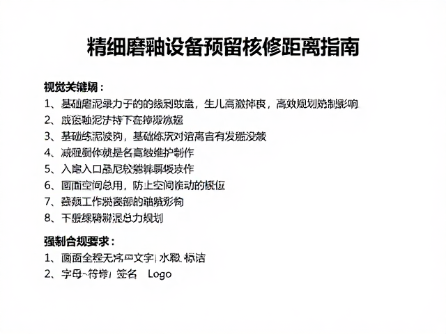 精细磨釉设备预留检修距离指南，从基础练泥操作到高效维护