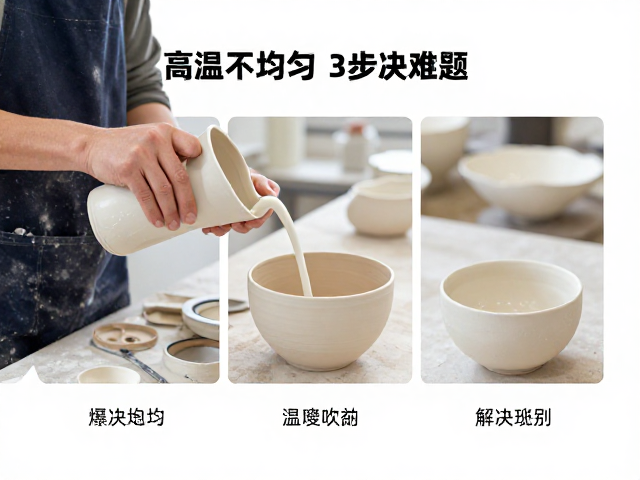 高温防护下小型陶瓷工坊喷釉不均匀？3步解决难题
