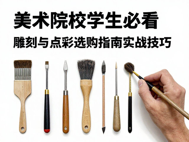 美术院校学生必看，雕刻与点彩工具选购指南及实战技巧