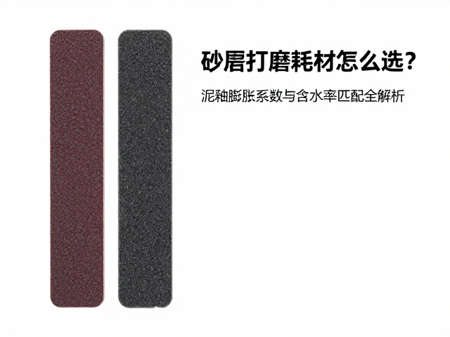砂纸打磨耗材怎么选？泥釉膨胀系数与含水率匹配全解析