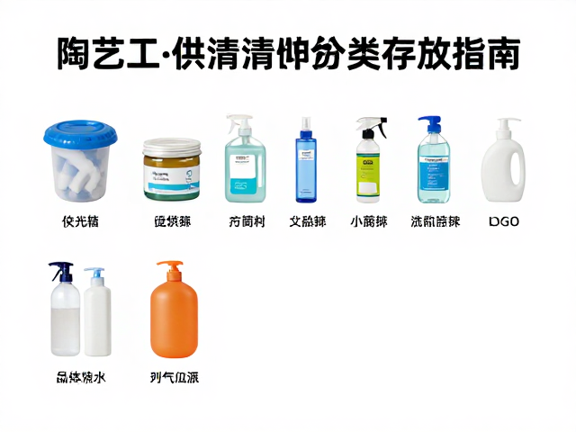 陶艺工作室清洁防护耗材怎么选？供应商按批次分类存放指南