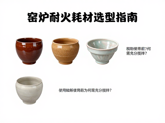 窑炉耐火耗材选型指南，颜色釉使用前为何需充分搅拌？