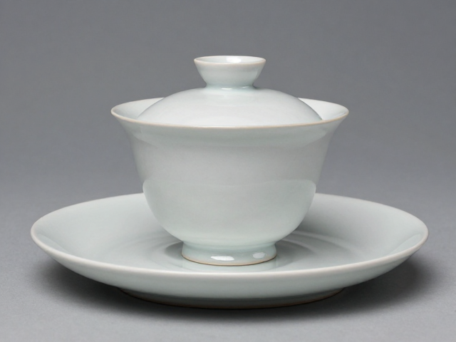 柴烧窑变溢价揭秘，白釉成品茶席器具的收藏逻辑