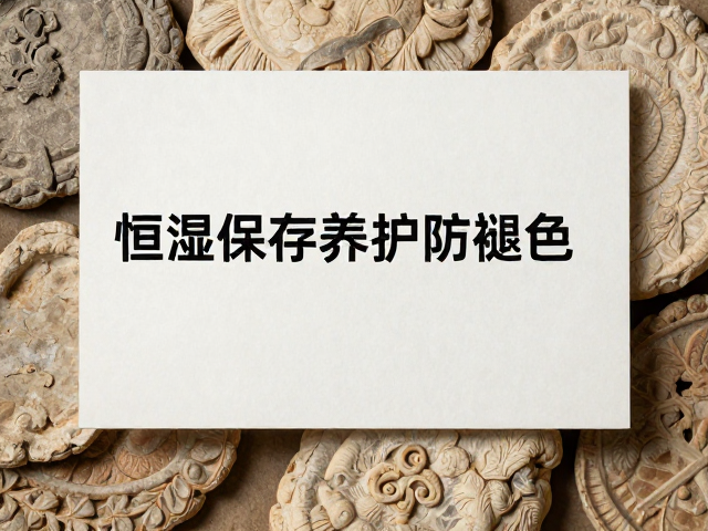 恒湿保存养护防褪色，避免强风直吹保护古物