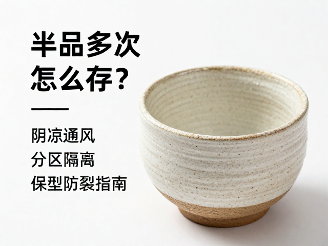 半成品多次复烧怎么存？阴凉通风，分区隔离，保型防裂指南
