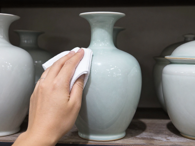 高温瓷器日常除尘养护,避光陈列防骤冷骤热指南
