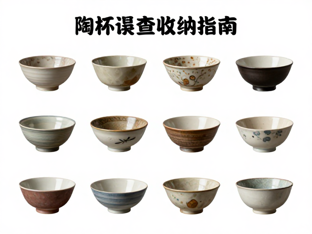 陶杯陶碗收纳指南，展陈摆放与霉斑检查技巧