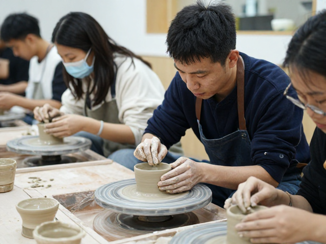 陶艺研学导师带队，粗陶泥研修课深度体验指南