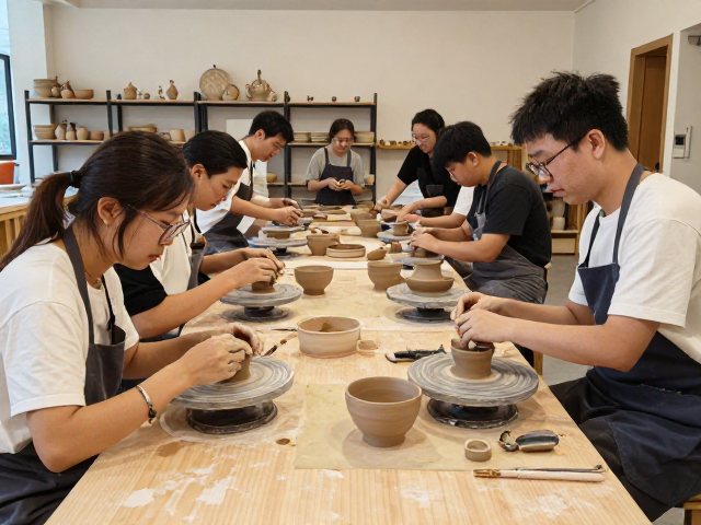 陶艺研学导师带队，粗陶泥研修课深度体验指南