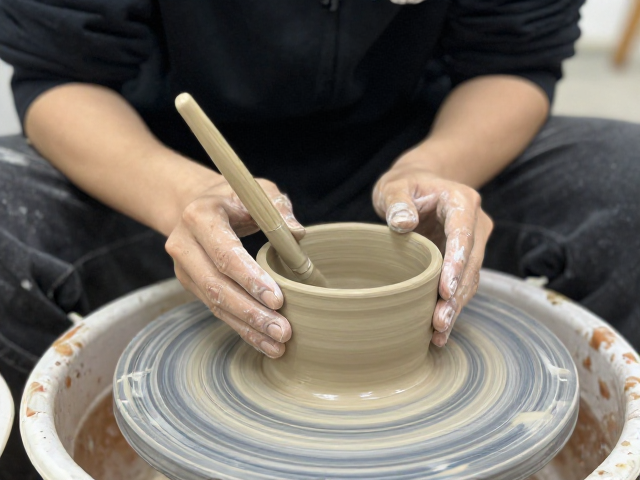 企业团建陶艺体验，亲手制作施釉釉烧成品，打造独特手作回忆