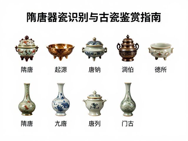 隋唐陶瓷香炉发展，朝代器型识别与古瓷鉴赏指南