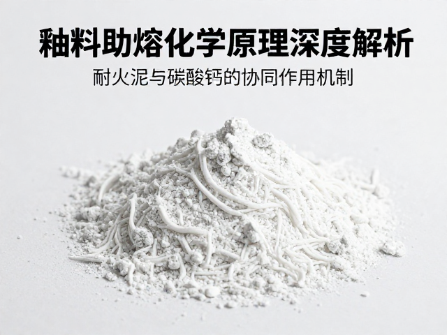 釉料助熔化学原理深度解析，耐火泥与碳酸钙的协同作用机制