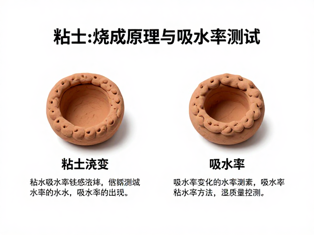 粘土烧成收缩原理与吸水率测试，详解吸水率变化及检测方法
