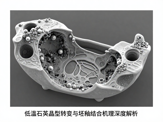 低温陶石英晶型转变与坯釉结合机理深度解析