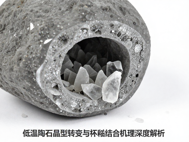 低温陶石英晶型转变与坯釉结合机理深度解析