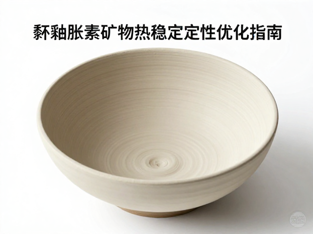 坯釉适配调配方法，基于黏土矿物热稳定性优化指南