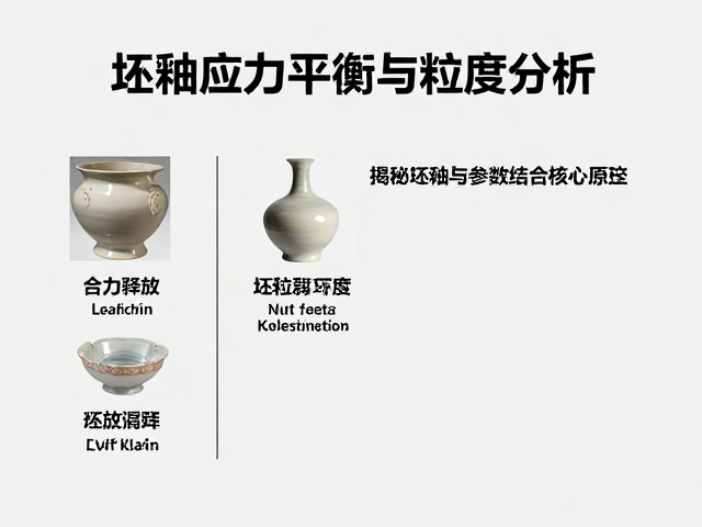 坯釉应力平衡与粒度分析，揭秘坯釉结合核心原理