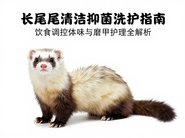长尾貂全身清洁抑菌洗护指南,饮食调控体味与磨甲护理全解析