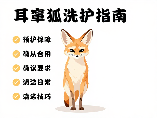 耳廓狐洗护指南,预约前确认要点与家庭日常清洁技巧
