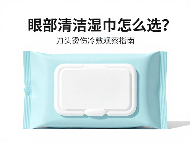 新手必看，眼部清洁湿巾怎么选？刀头烫伤冷敷观察指南