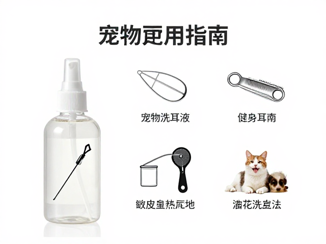 宠物洗耳液的正确选择与准备