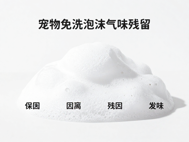 宠物免洗泡沫有气味残留?选对专用沐浴产品,告别异味困扰