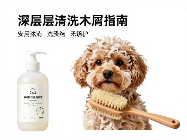 宠物洗澡后皮屑增多?专用沐浴露搭配洗澡刷,深层清洁去屑指南