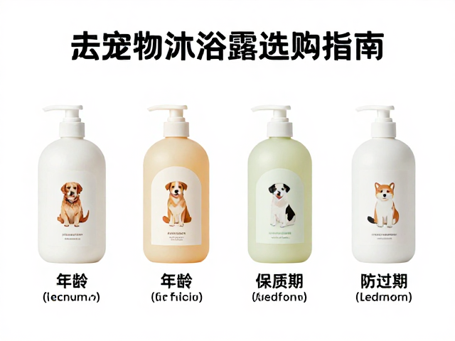宠物沐浴露选购指南,按年龄分阶段挑选,牢记检查保质期防过期