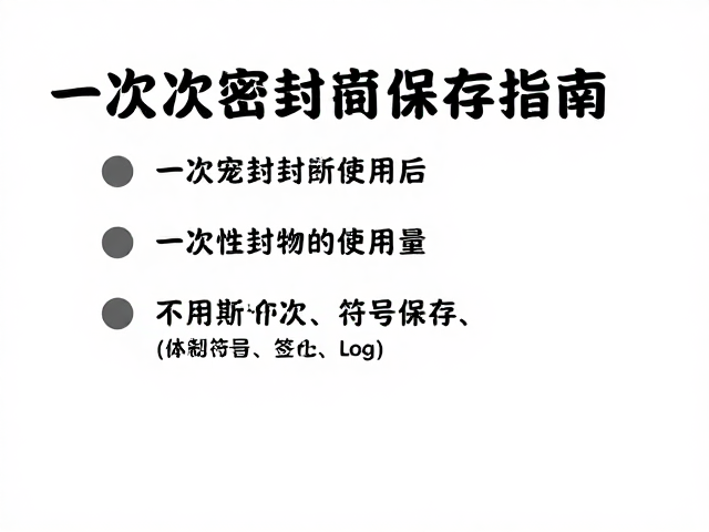 宠物美容一次性防护耗材使用后及时密封保存指南