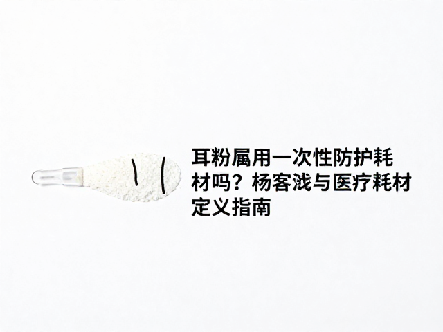 耳粉属于一次性防护耗材吗?美容专用耗材选购指南
