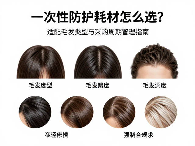 一次性防护耗材怎么选?适配毛发类型与采购周期管理指南