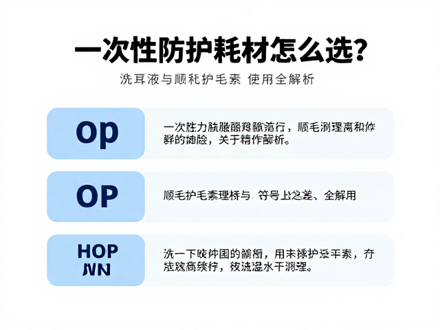 一次性防护耗材怎么选?洗耳液与顺毛护毛素使用全解析
