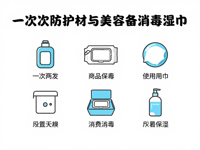 一次性防护耗材与美容设备消毒湿巾使用规范