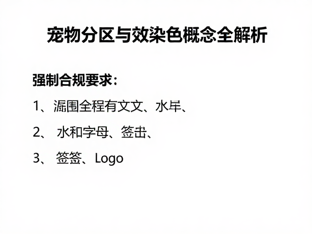 宠物染色行业认知,被毛分区与美容染色概念全解析