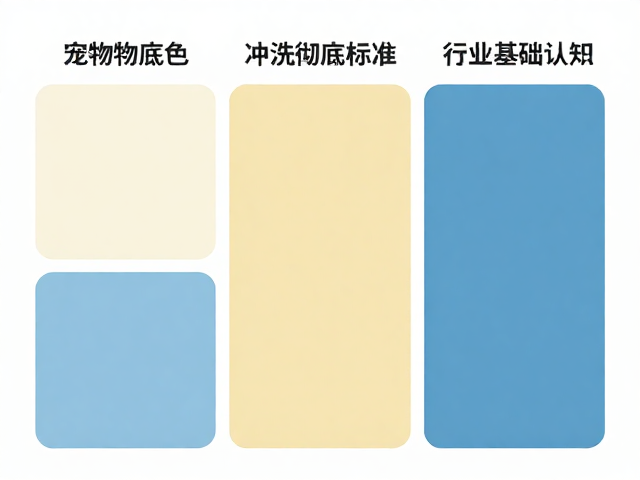 冲洗彻底标准与行业基础认知
