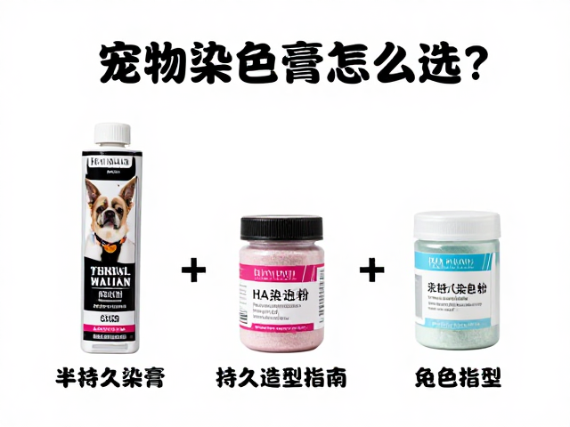 半持久染膏与染色粉的搭配策略