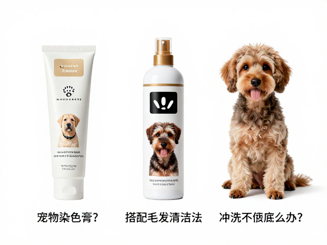 宠物染色膏的核心成分与安全性甄别
