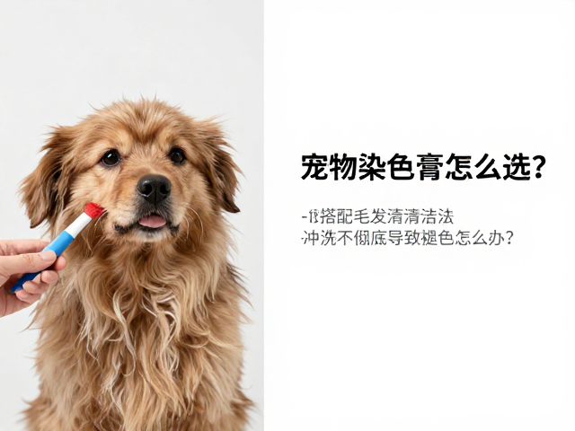 毛发清洁预处理与染色操作流程